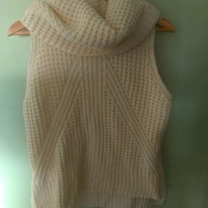 Dex cowl neck sleeveless sweater
